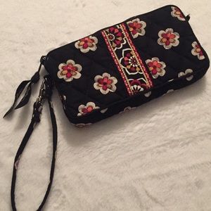 Vera Bradley Zippered Pouch | Pirouette